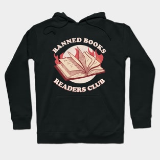 Banned Books Readers Club Librarian Reading Bookworm Hoodie